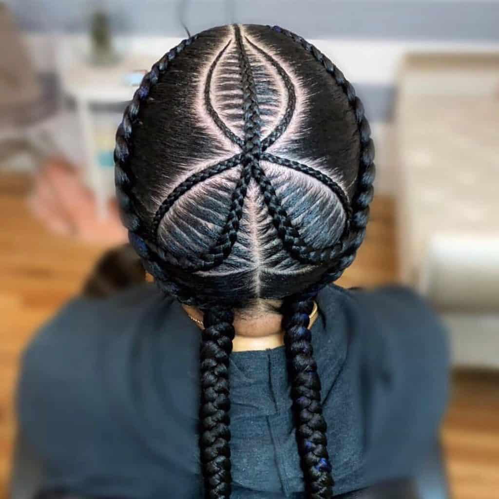 Waist Length Visual Idea Waist Length Visual Idea — Cornrow Braided Hairstyles 2027