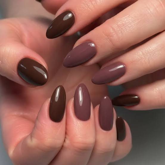 Solid Color Visual Idea — Winter Dip Nails 2027