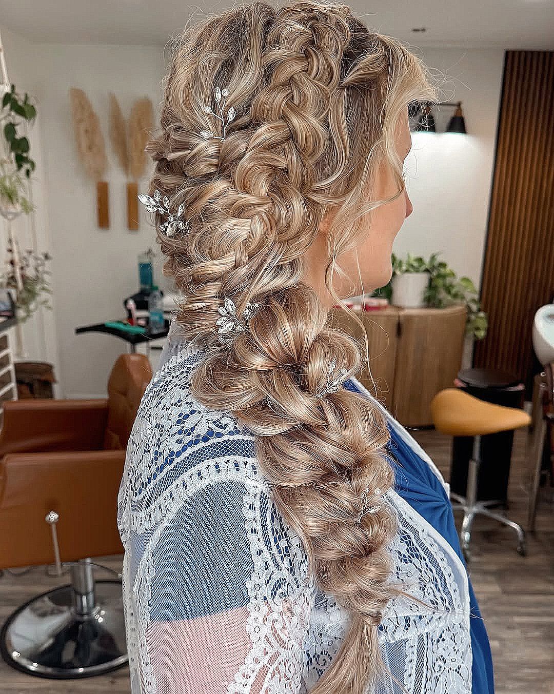 Blonde With Highlights Visual Idea Blonde With Highlights Visual Idea — Side Braided Hairstyles 2027