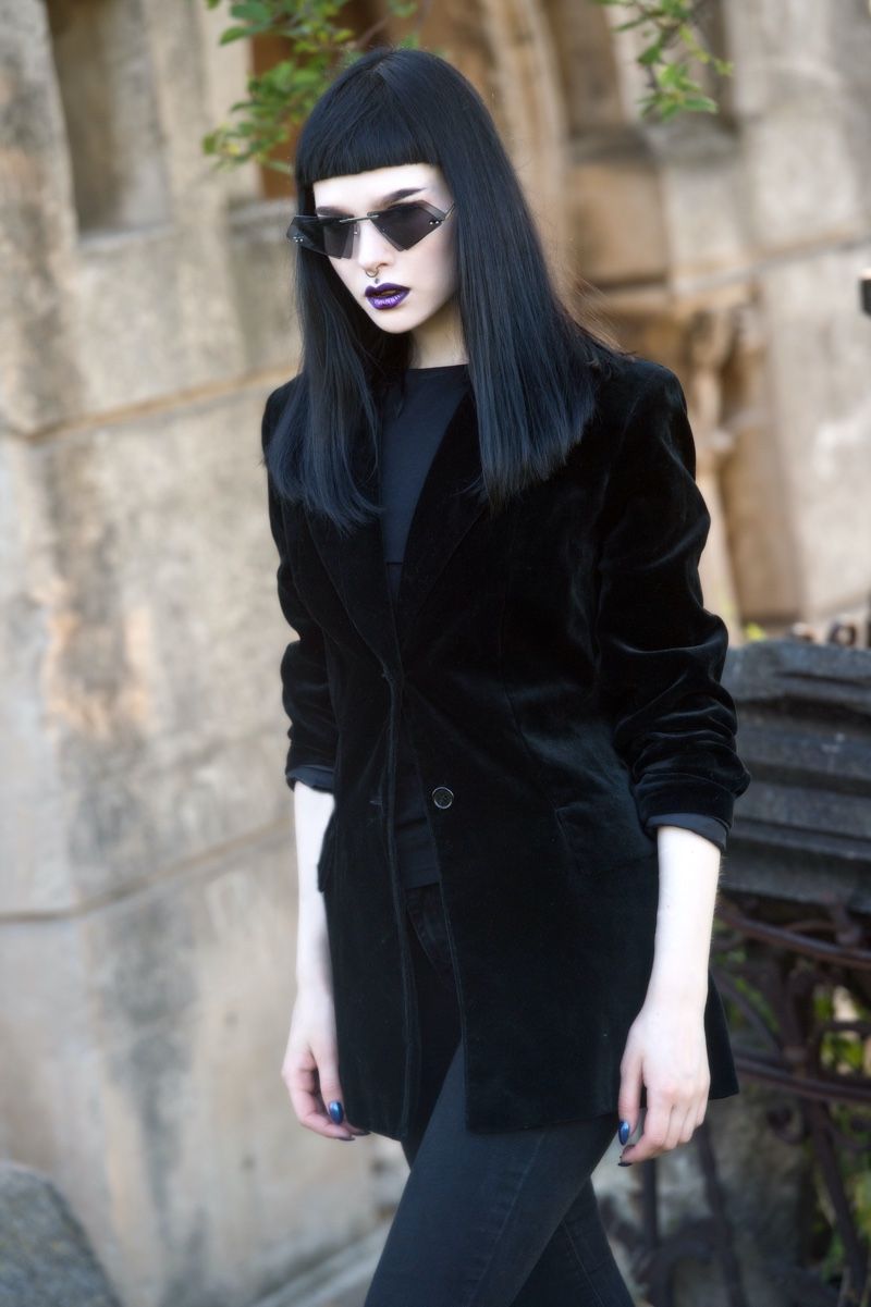 Jet Black Base Visual Idea Jet Black Base Visual Idea — Goth Hair Color 2027