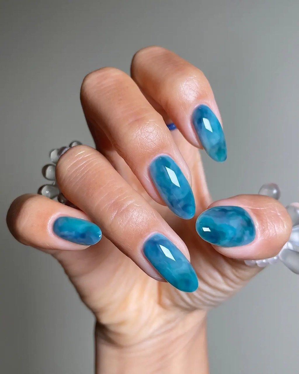 High Gloss Jelly-Like Visual Idea — 30th Birthday Nails 2027