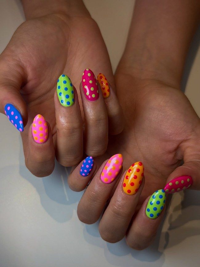 Glossy Visual Idea Glossy Visual Idea — Different Color Each Nail 2027