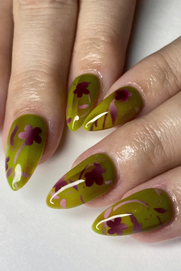 3D Floral Designs Abstract Red Accents Visual Idea 3D Floral Designs Abstract Red Accents Visual Idea — Floral Nails 2027