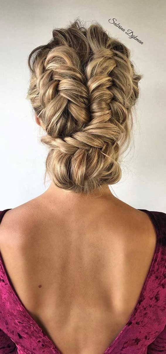 Braided Updo Visual Idea Braided Updo Visual Idea — Boho Braided Wedding Hair 2027