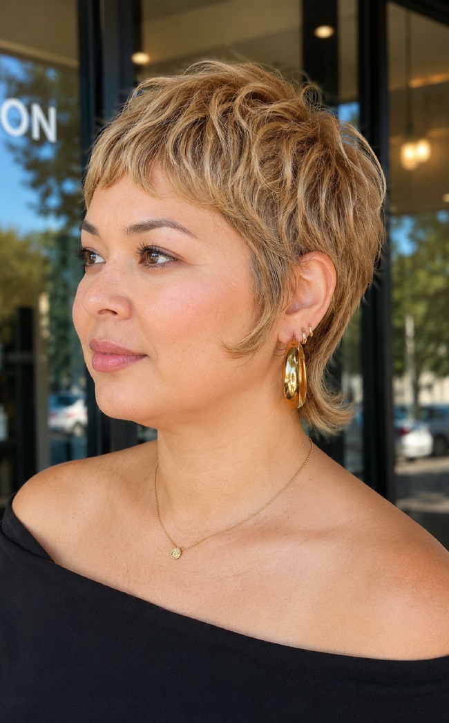 Side Visual Idea Side Visual Idea — Blonde Pixie 2027