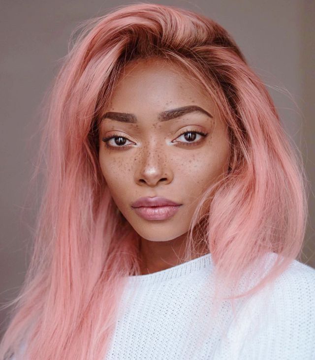Pastel Pink Straight Long Bob — Pink Hair 2027