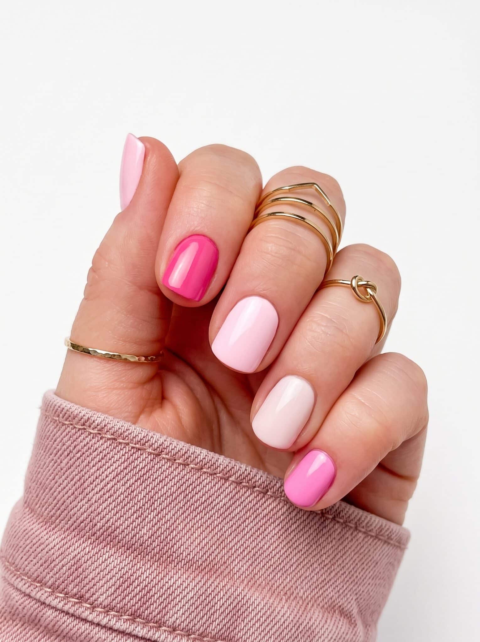 Solid Color Visual Idea Solid Color Visual Idea — Short Gel Nails 2027