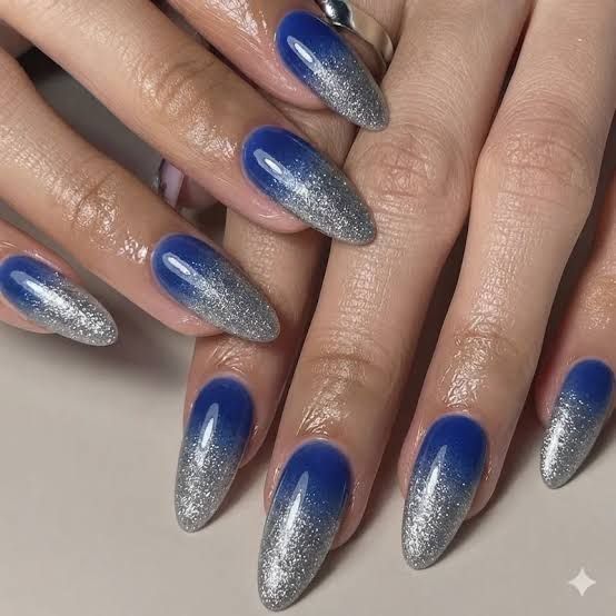 Visual Idea — The Design Covers All Nails Visual Idea — The Design Covers All Nails — Cheer Nails Team Colors 2027