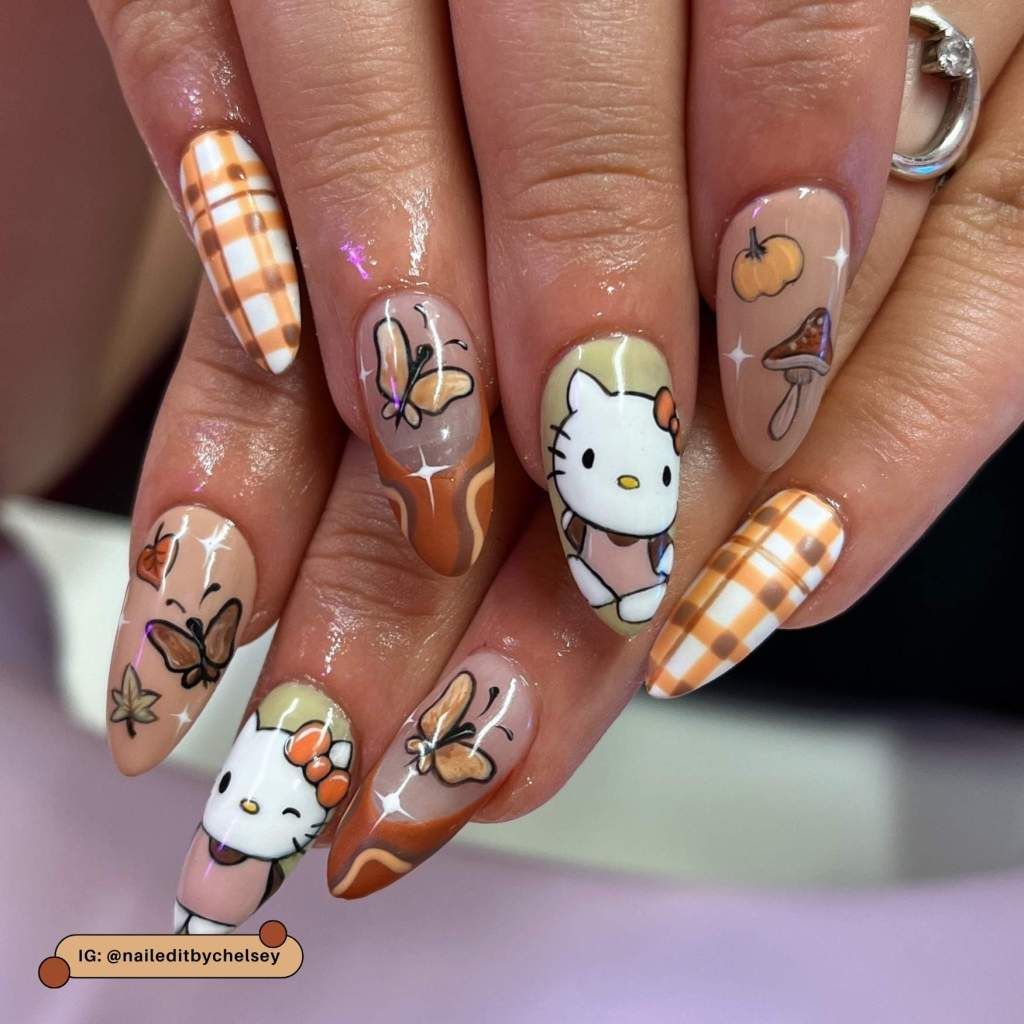 Autumnal Visual Idea Autumnal Visual Idea — Hello Kitty Nails 2027 for Kids