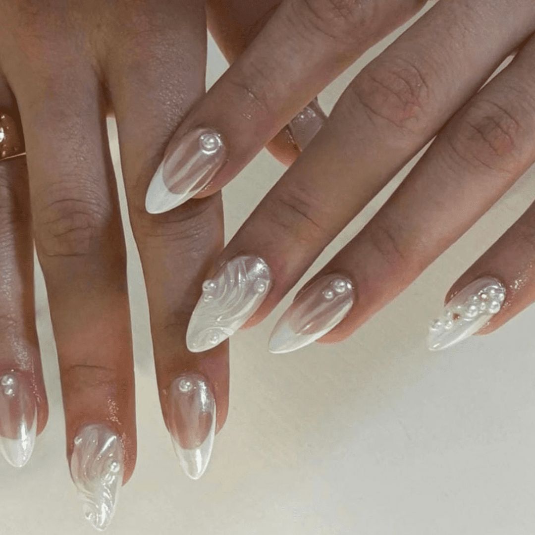 Bridal Elegant Visual Idea — Icy Nails 2027