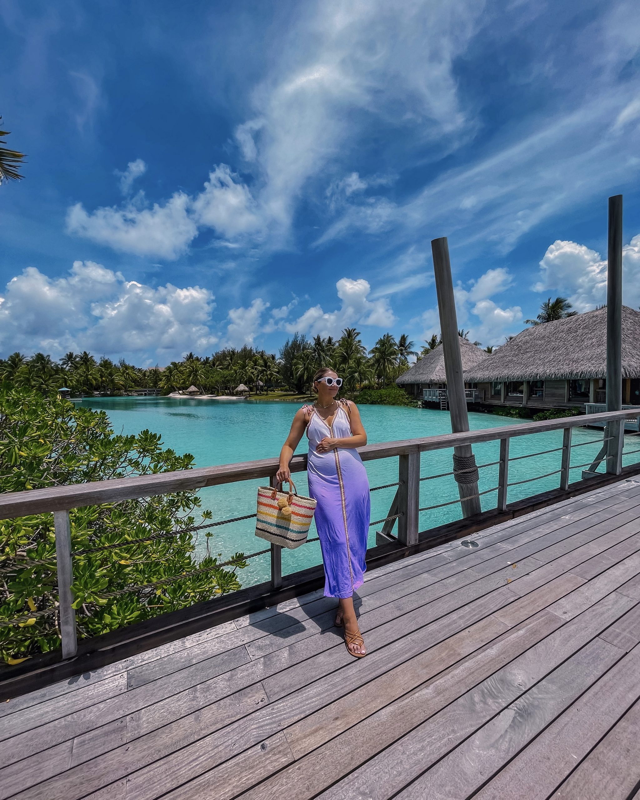 Resort Ready: Flowy Purple Maxi Dress Resort Ready: Flowy Purple Maxi Dress — Bora Bora Outfits 2027