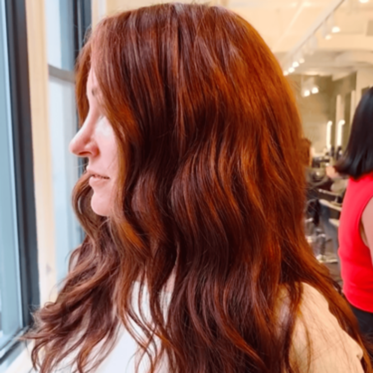 Medium Red With Subtle Auburn Undertones Collarbone Medium Red With Auburn — Chestnut Red Hair 2027
