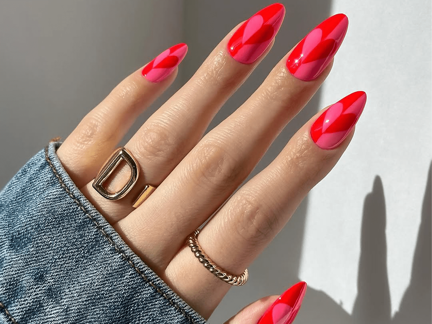 French Tips With a 3D Red Bow French Tips With a 3D Red Bow — Red Valentines Nails 2027
