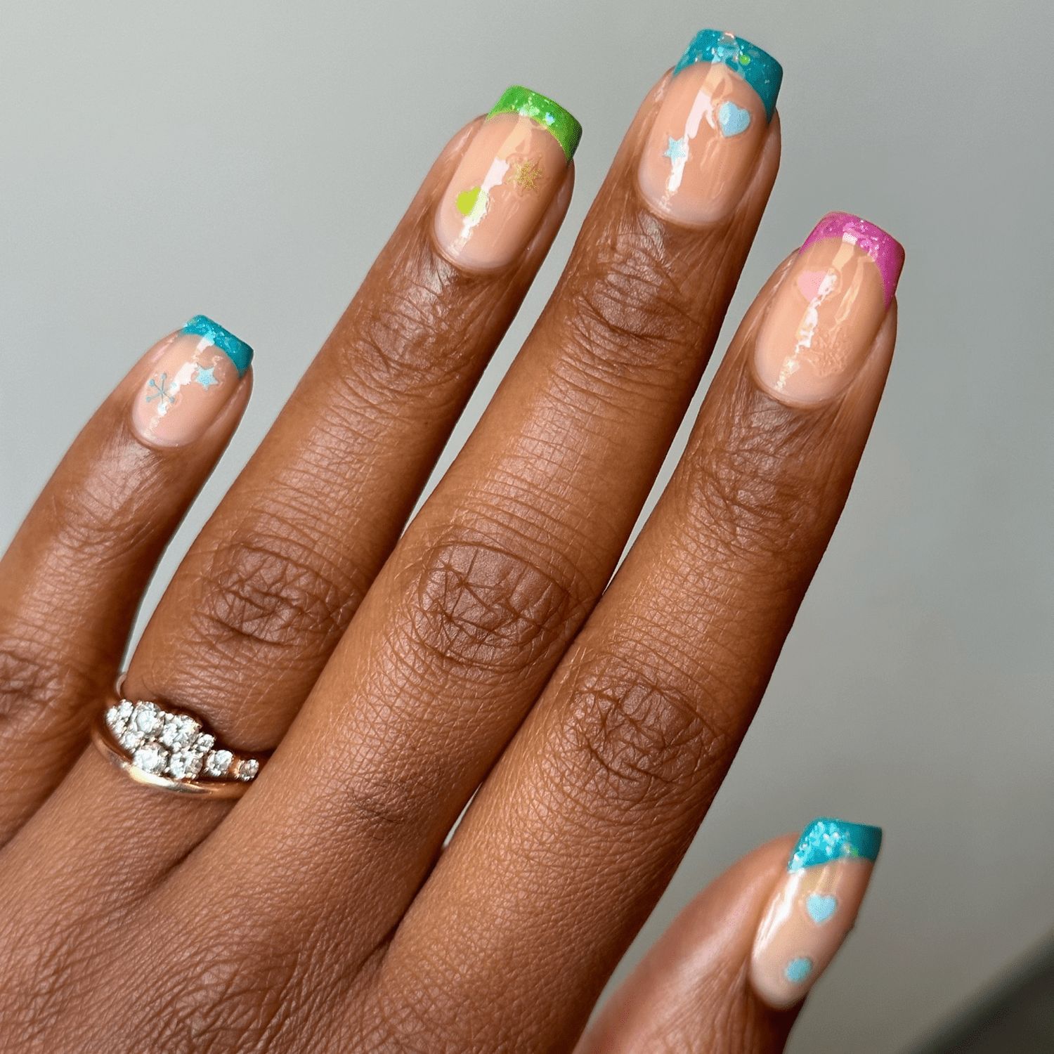 Neon Green And Black Flame Stilettos Neon Green And Black Flame Stilettos — Miami Nails 2027