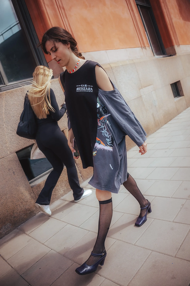 Denim Pencil Skirt and Square Neck Top: Classic Spring Casual Denim Pencil Skirt and Square Neck Top: Classic Spring Casual — Spring Outfit Trends 2027