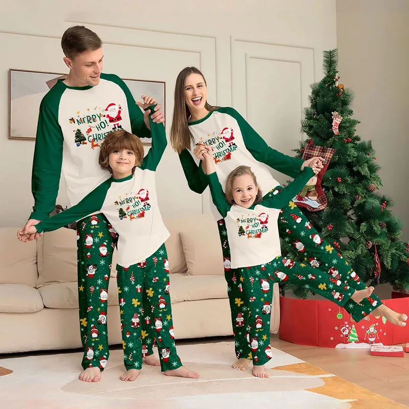 Green Satin Gingerbread Man Pajamas Green Satin Gingerbread Man Pajamas — Matching Family Christmas Outfits 2026