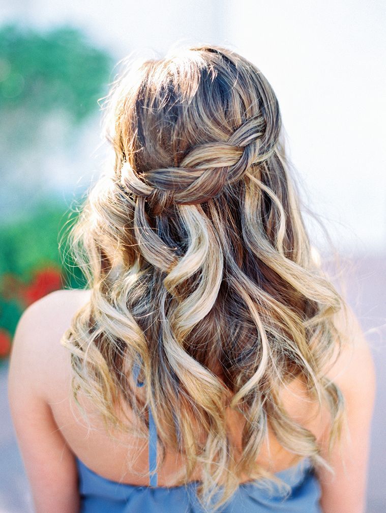 Honey Blonde Twisted Crown Honey Blonde Twisted Crown — Bridal Hair Down 2027