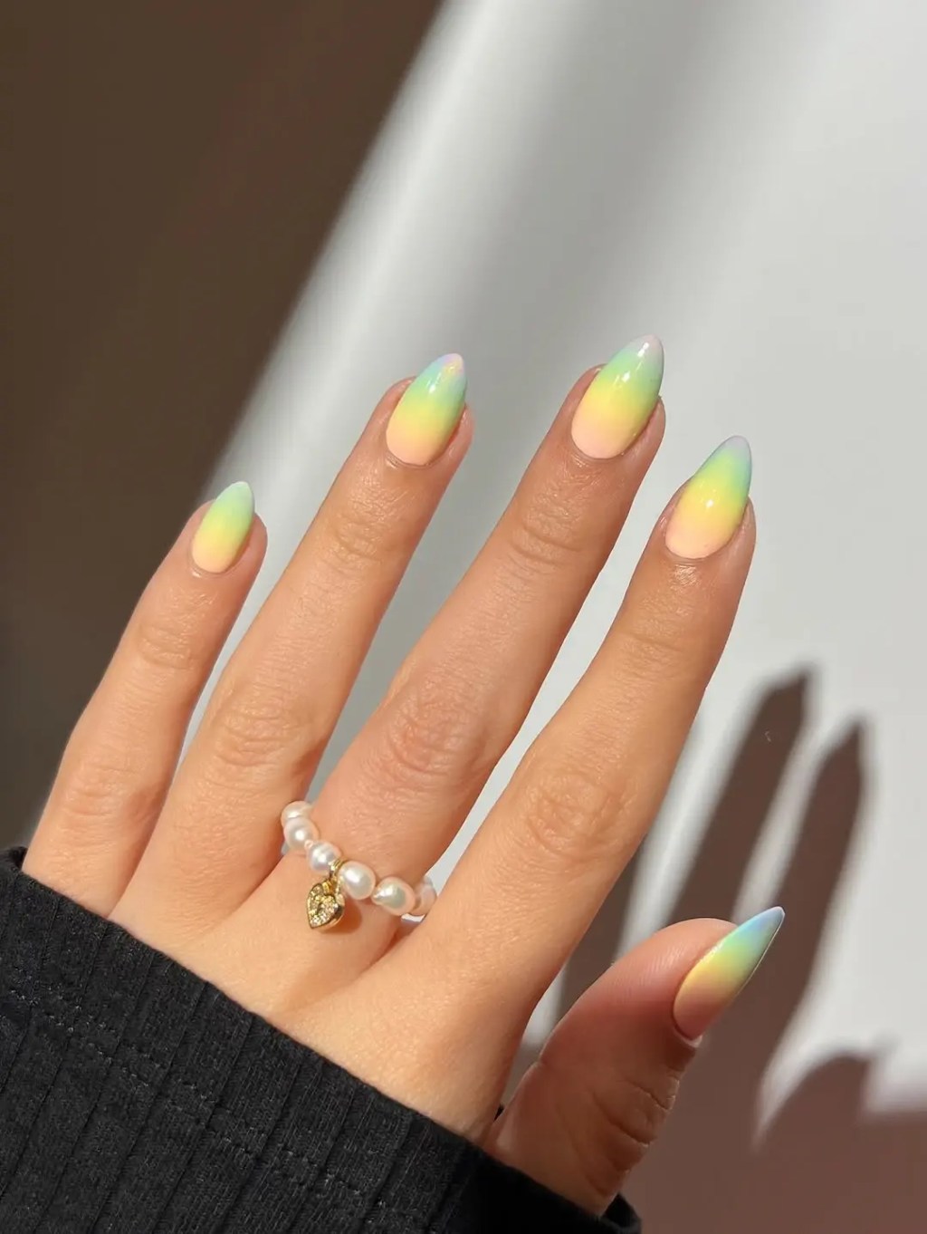 Yellow Green Blue Pastel Ombre Yellow Green Blue Pastel Ombre — Summer Ombre Nails 2027