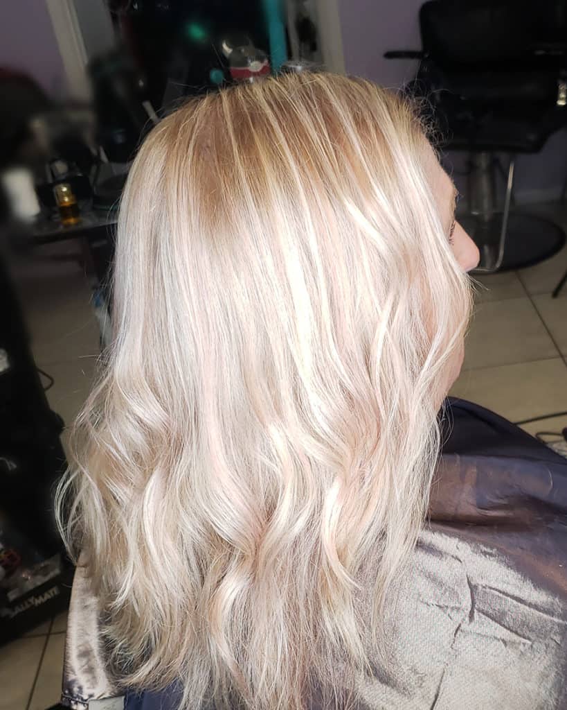Ash Blonde Shoulder Layers with Waves — Hair Color 2027 for Women Over 60