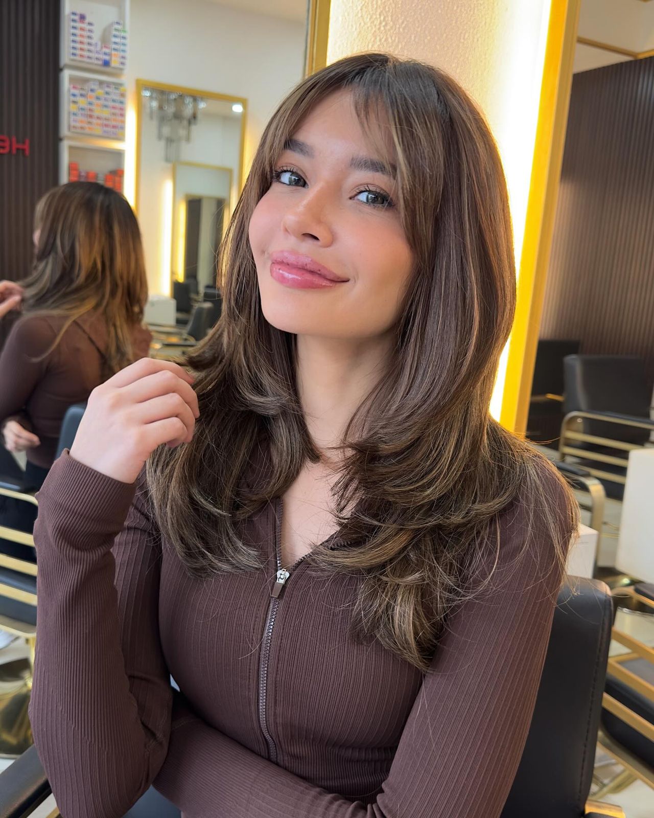 Wispy Bangs Visual Idea — Subtle Butterfly Cut 2027
