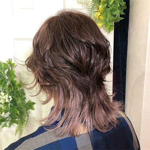 Dark Brown Shag With Face-Framing Bangs Dark Brown Shag With Face-Framing Bangs — Octopus Haircut 2027