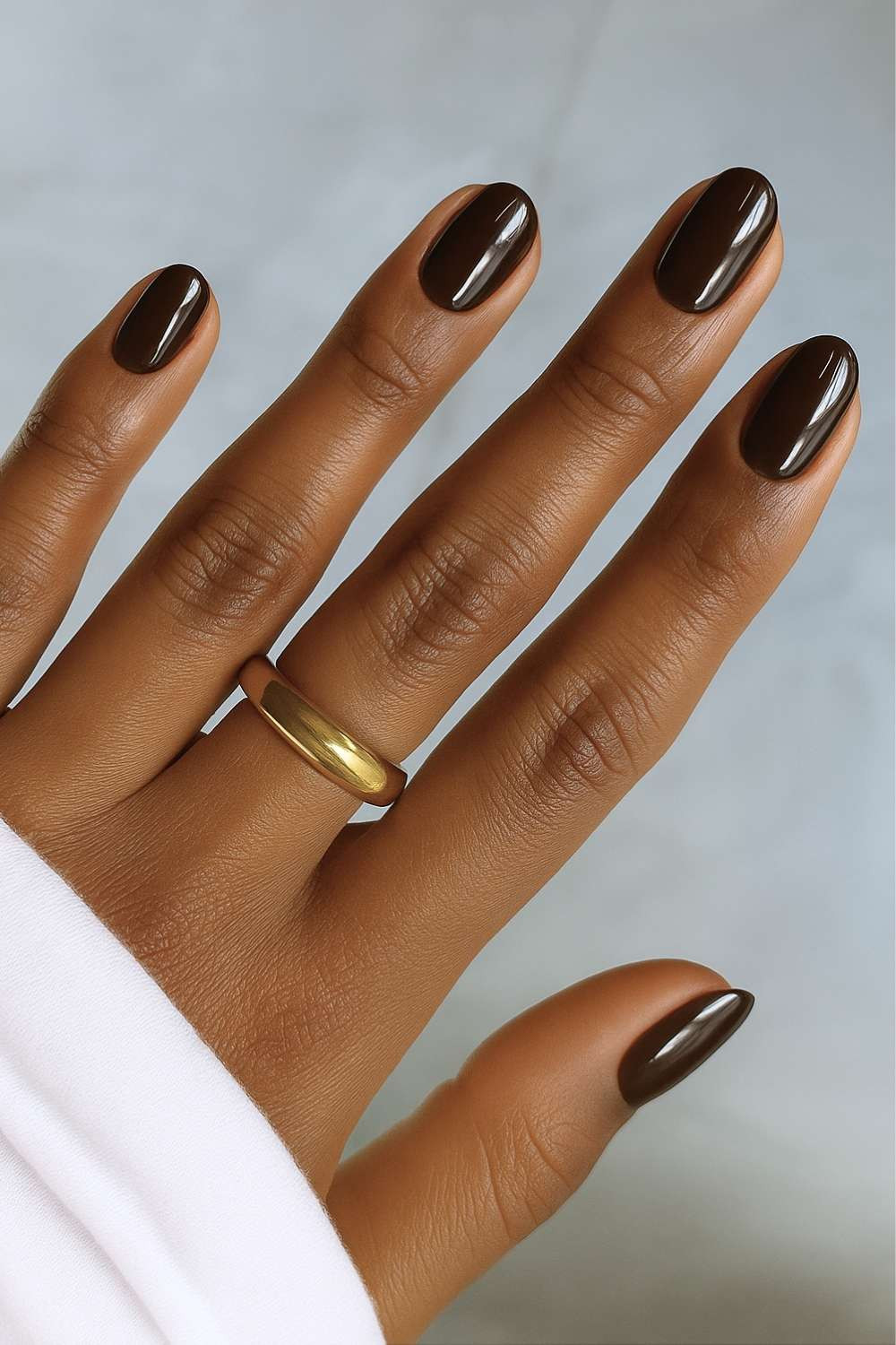 Medium Almond Classic French Medium Almond Classic French — Classy Nails 2027 for Mature Hands