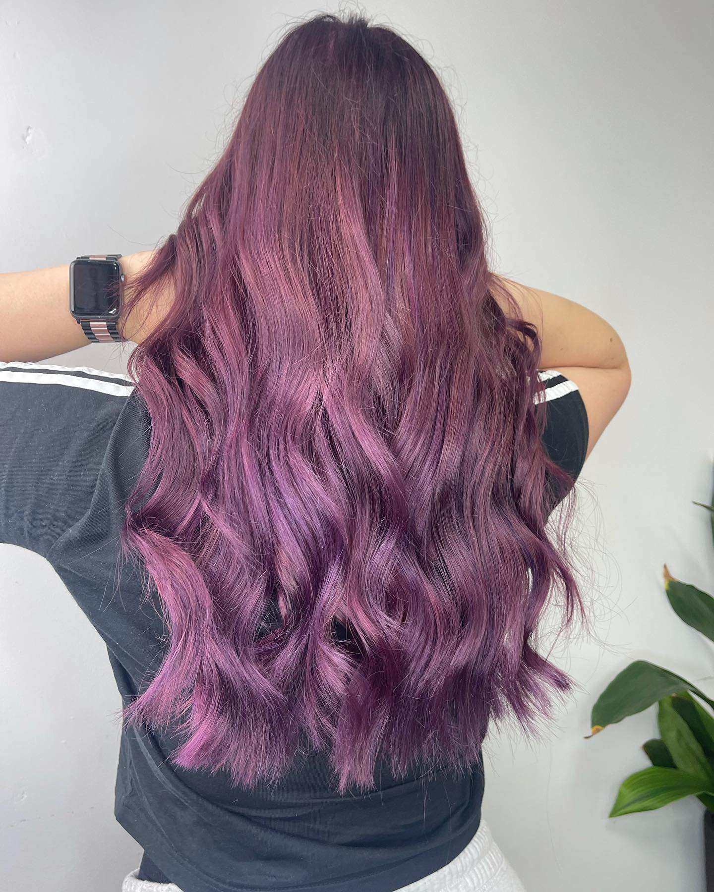 Soft Dusty Lilac Waves Soft Dusty Lilac Waves — Lilac Hair 2027