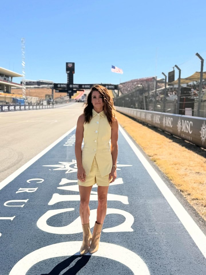 Pale Yellow Vest and Shorts Set for Race Day — NASCAR Outfits 2027