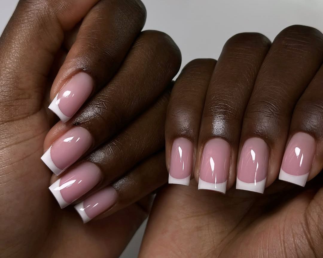 French Tips On All Nails Visual Idea French Tips On All Nails Visual Idea — French Tip Nails 2027 for Wide Nail Beds