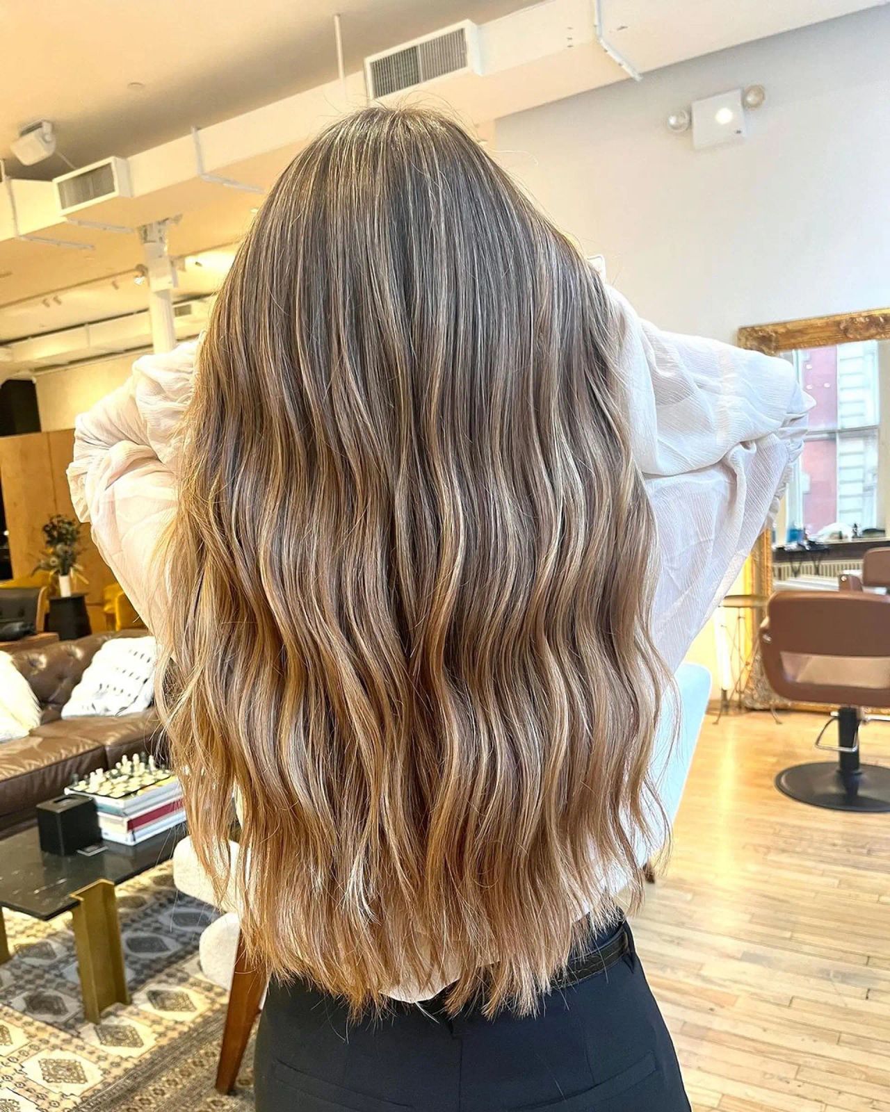 Layers Visual Idea — Blonde Wavy Hair 2027