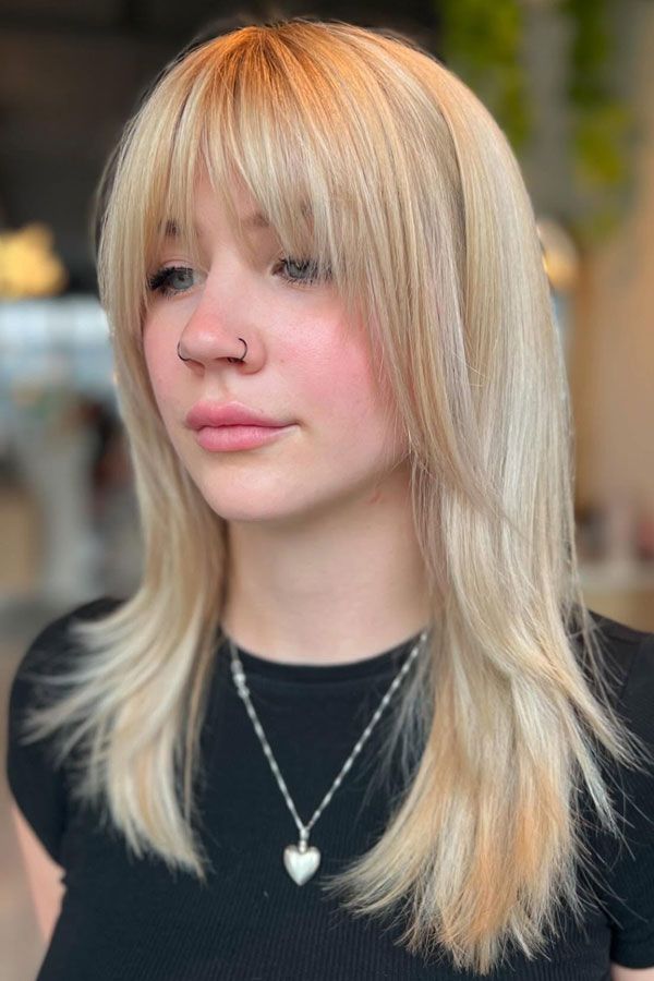 Ash Blonde Layered Shag with Soft Waves — Low Maintenance Haircuts 2027