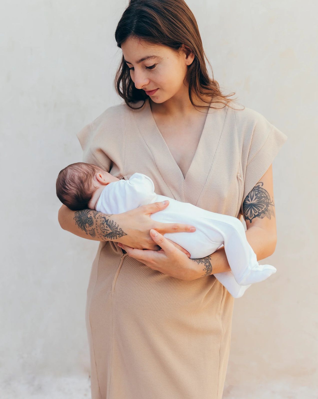 Textured Knit Midi Dress for Effortless Nursing Textured Knit Midi Dress for Effortless Nursing — Midi Dresses 2027 for Nursing Moms