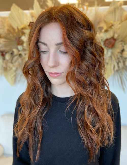 Copper With Lighter Highlights Copper With Lighter Highlights — Copper Hair 2027
