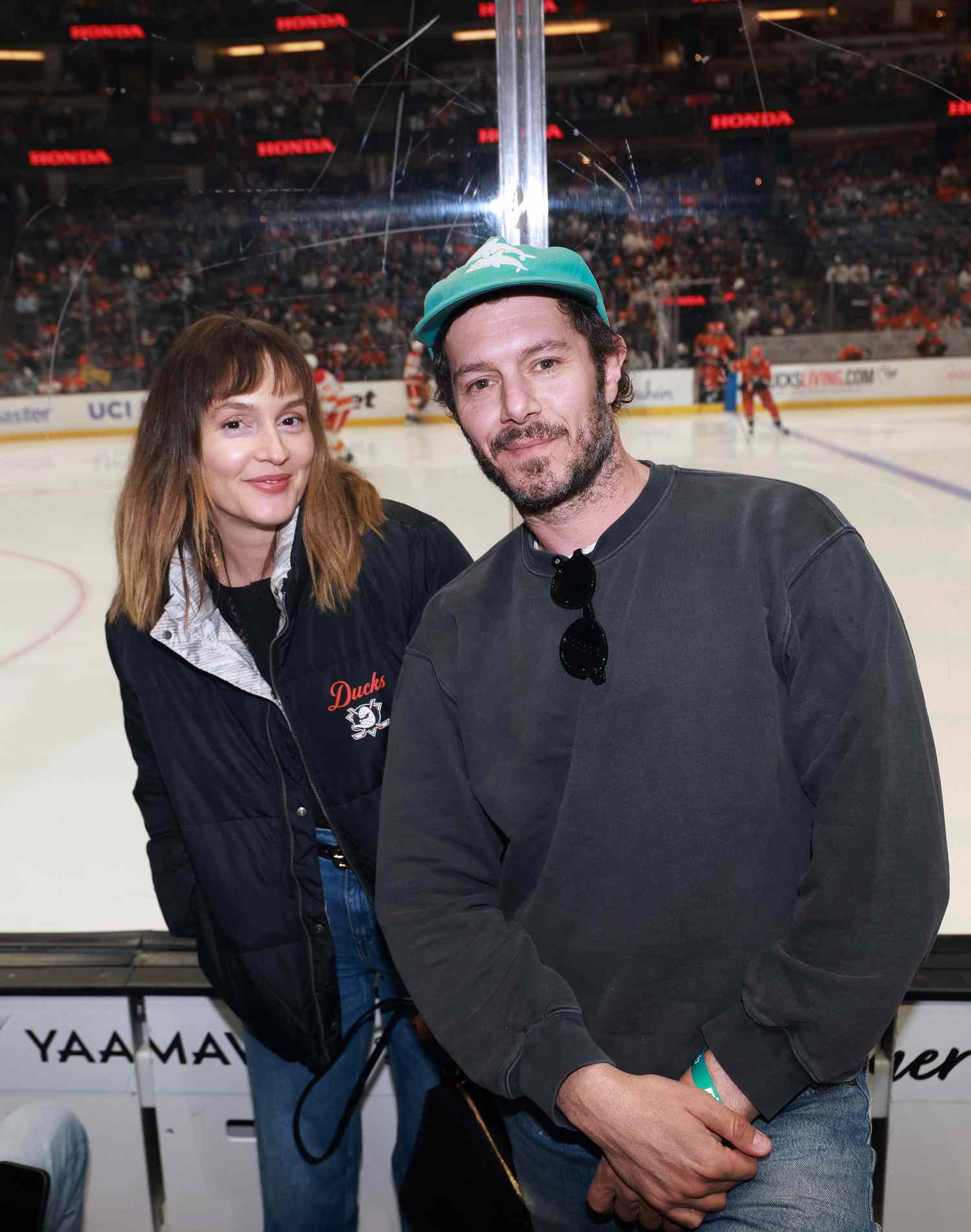 Hockey Game Ready: Puffer Jacket and Logo Tee — Game Day Outfits 2026