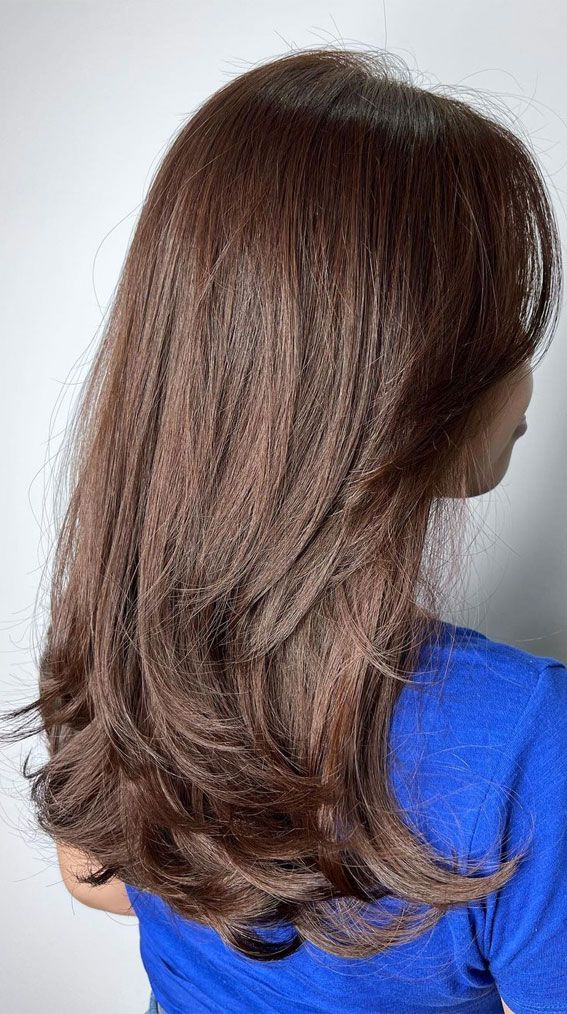 Brown Visual Idea Brown Visual Idea — Subtle Layered Haircut 2027