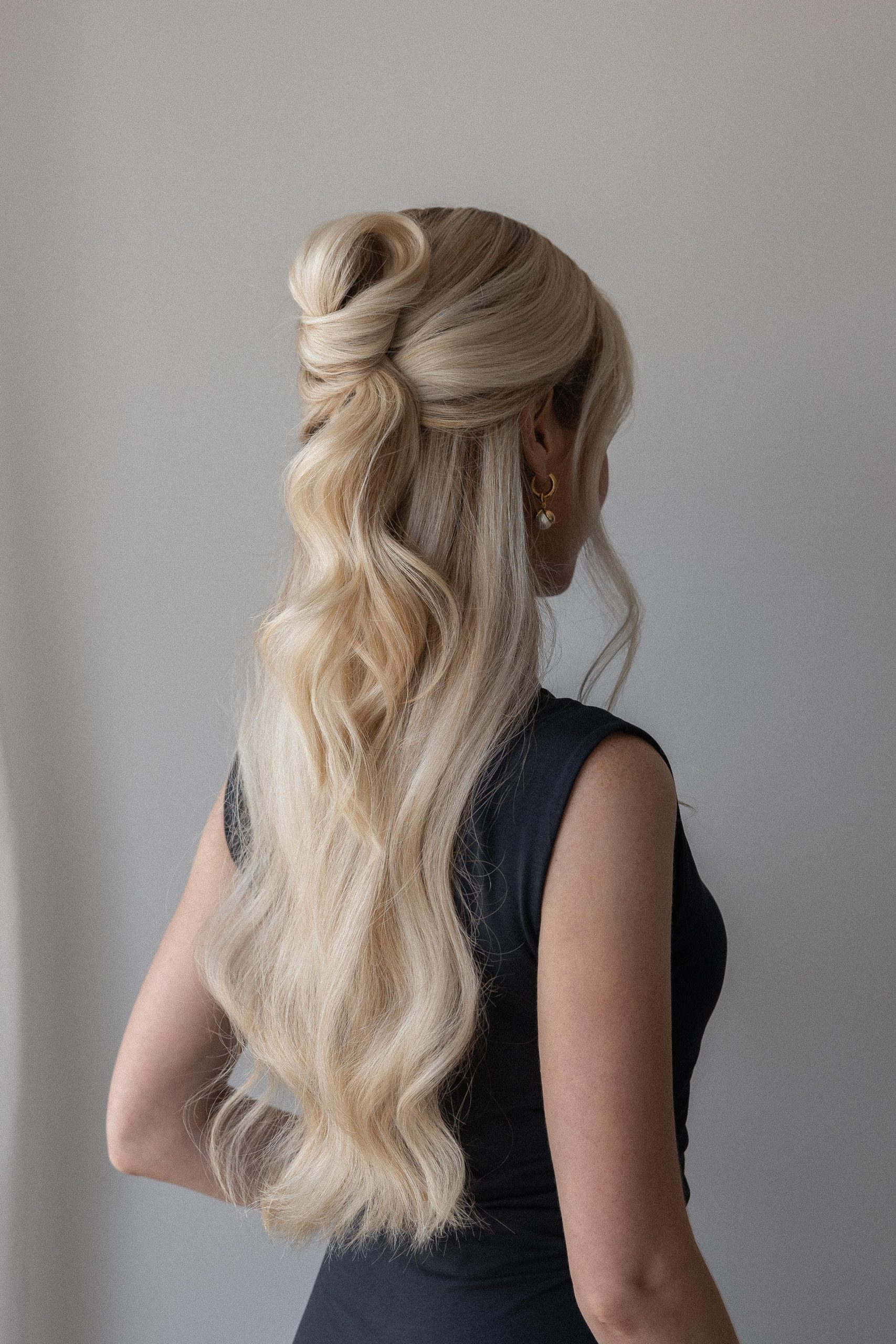 Ash Blonde Elegant Twisted Style Ash Blonde Elegant Twisted Style — Half Up Half Down Hairstyles 2027