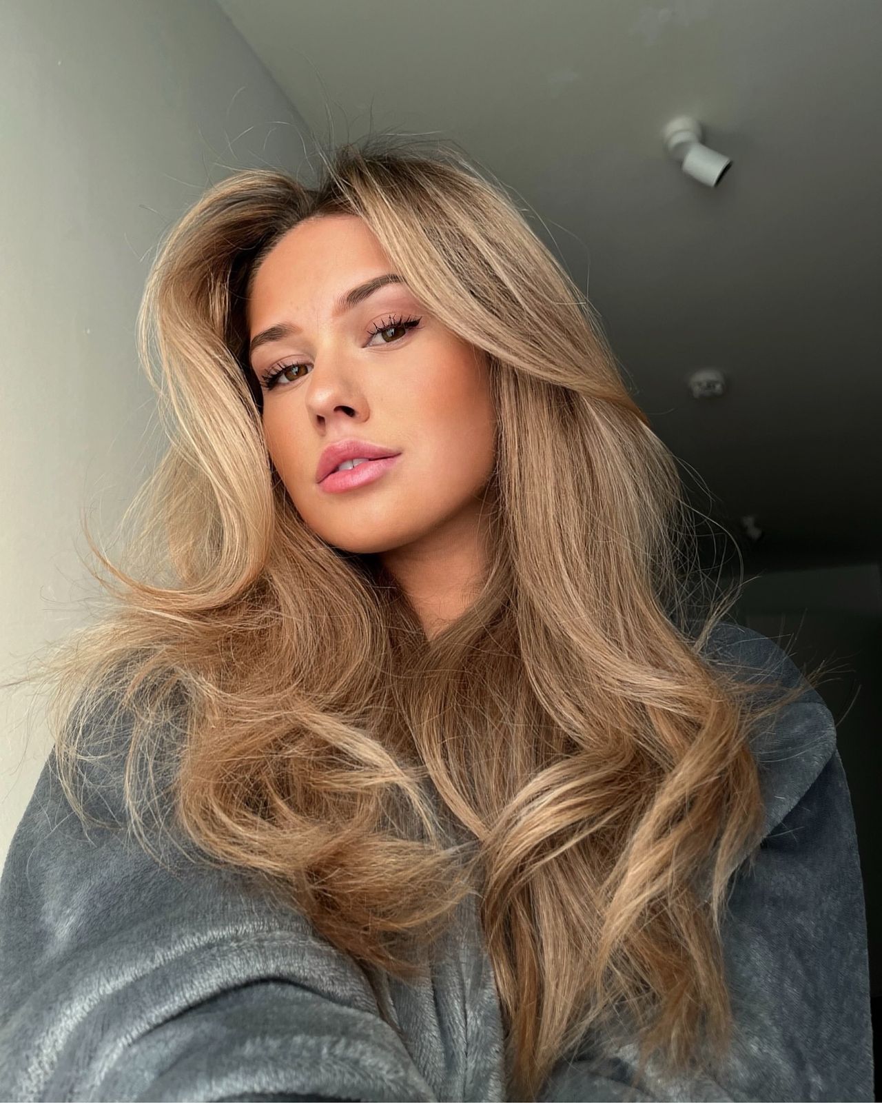 Ash Blonde With Highlights Visual Idea — Subtle Butterfly Cut 2027