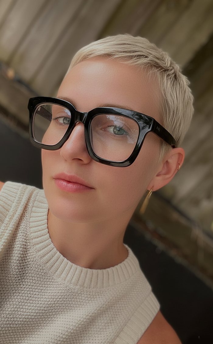 Textured Visual Idea Textured Visual Idea — Blonde Pixie 2027