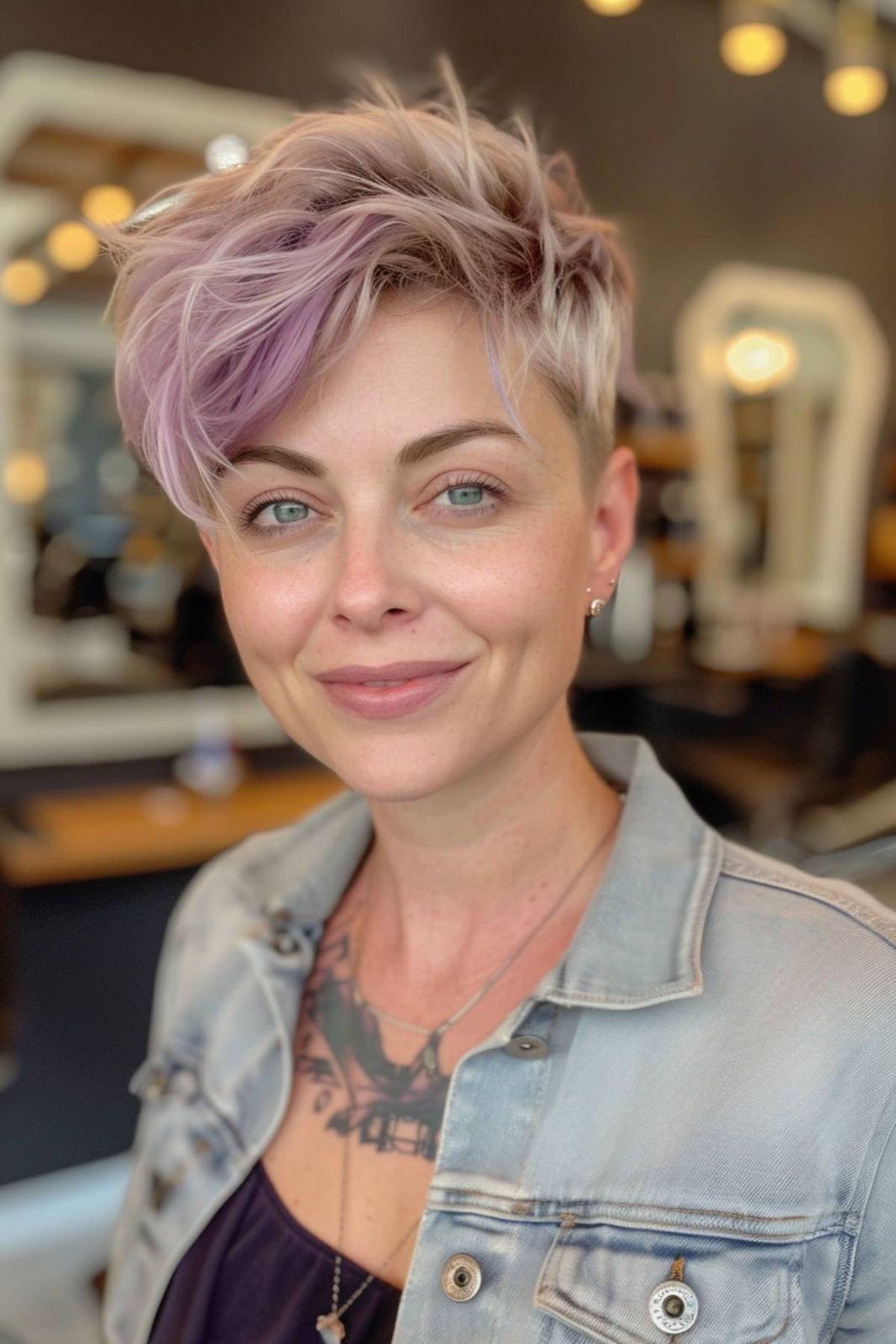 Blonde With Dark Roots Visual Idea Blonde With Dark Roots Visual Idea — Ombre Pixie 2027