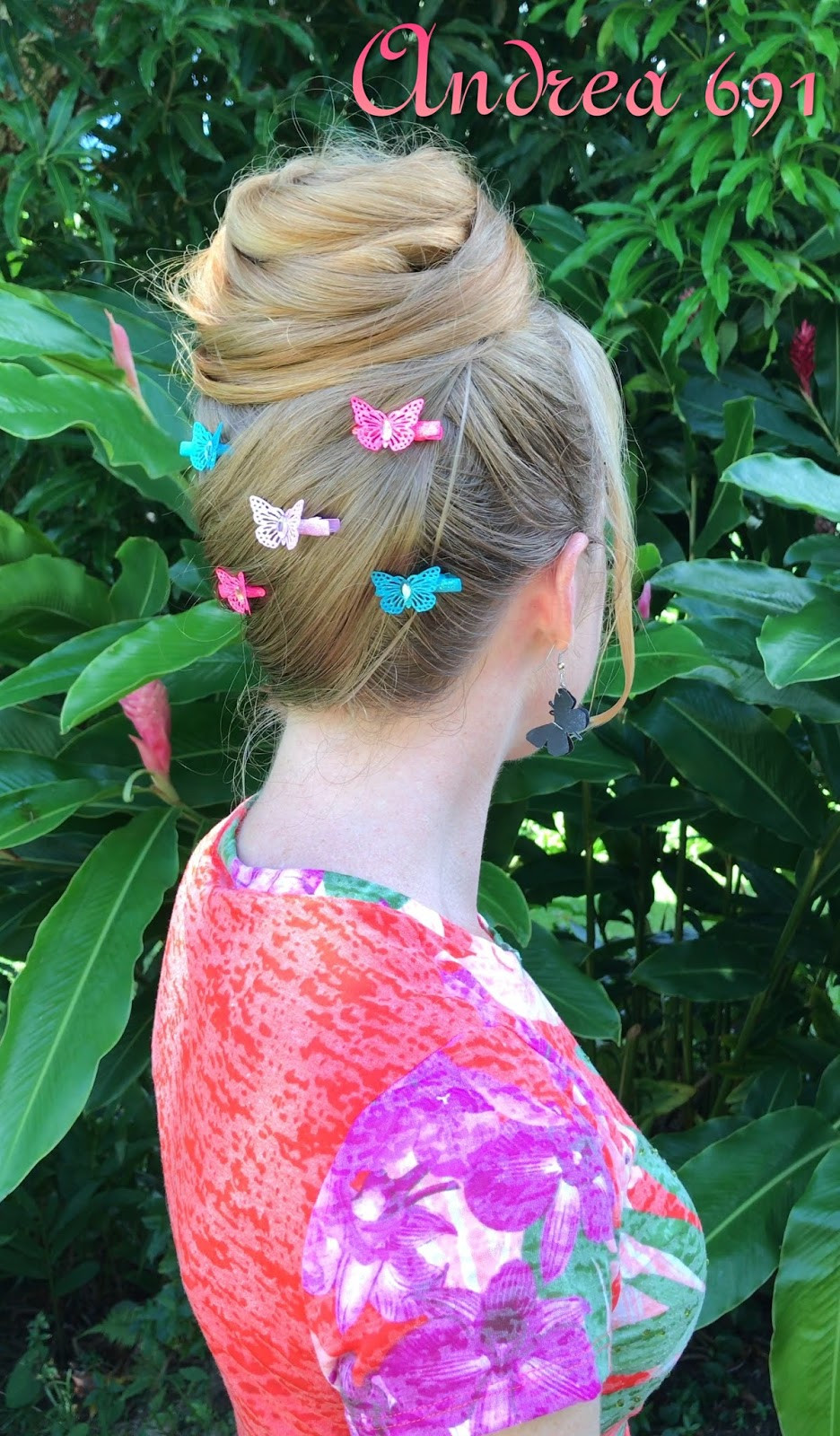 Long Visual Idea Long Visual Idea — Butterfly Hair Clip Hairstyles 2027
