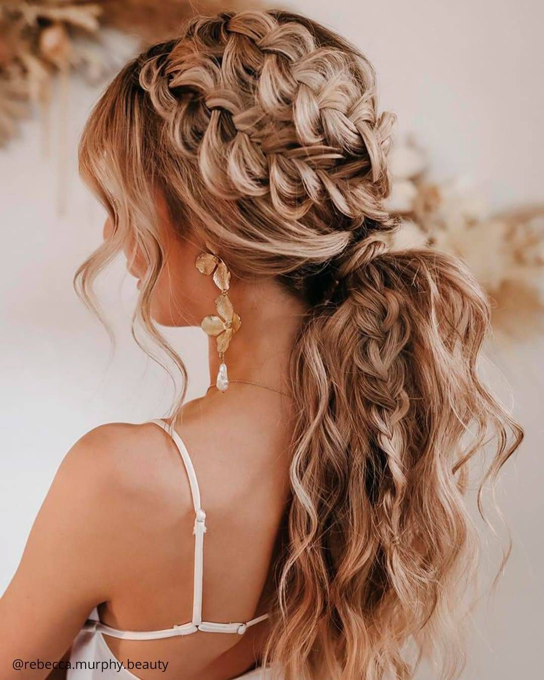 Wavy Medium Density Visual Idea Wavy Medium Density Visual Idea — Boho Braided Wedding Hair 2027