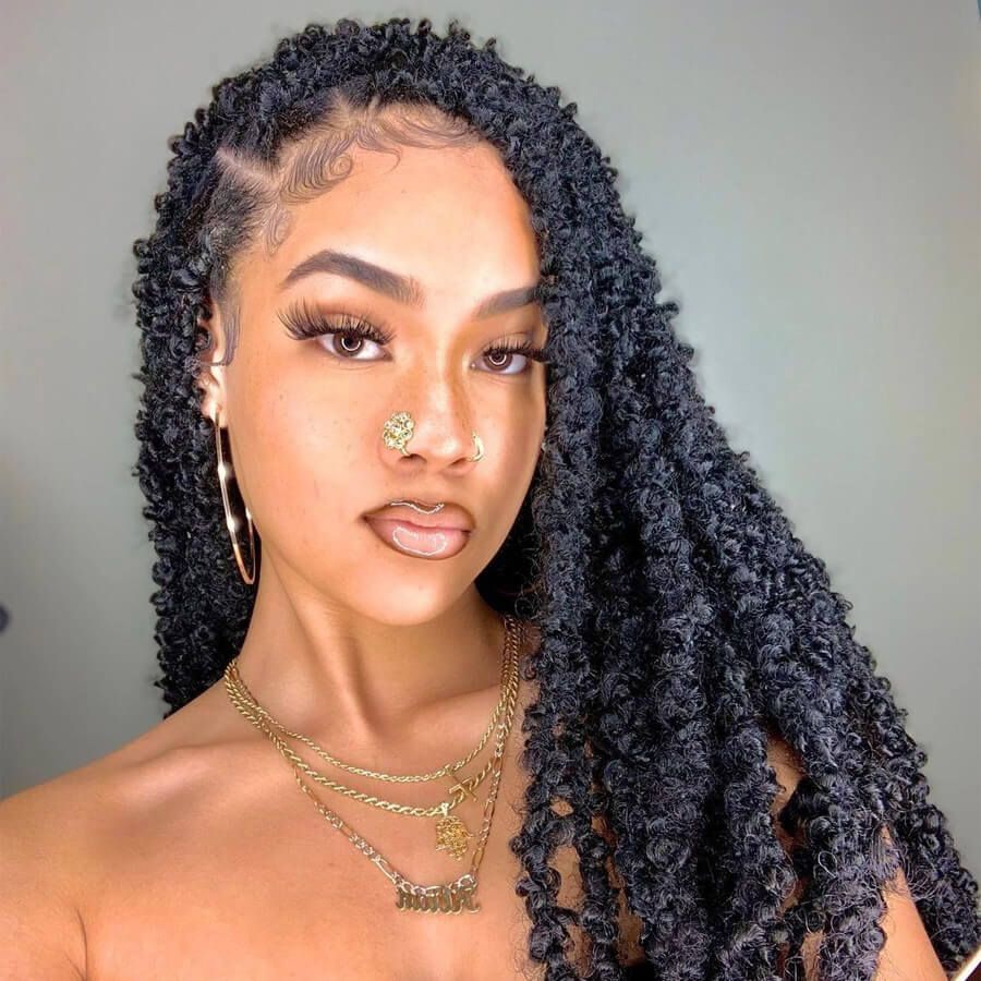 Xtrend Butterfly Locs Crochet Hair 24 Inch Pre Looped Distressed Locs – Xtrend Hair