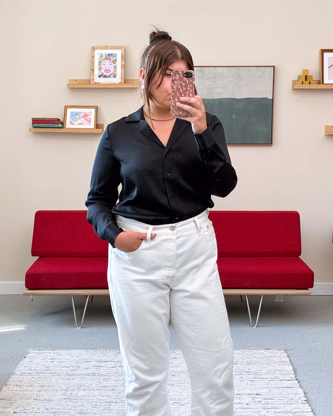 White Sneakers Outfit Idea White Sneakers Outfit Idea — Summer Blouse Outfits 2027