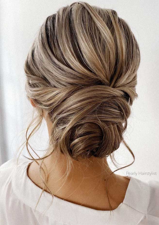 Elegant Twisted Low Bun Elegant Twisted Low Bun — Summer Updos 2027