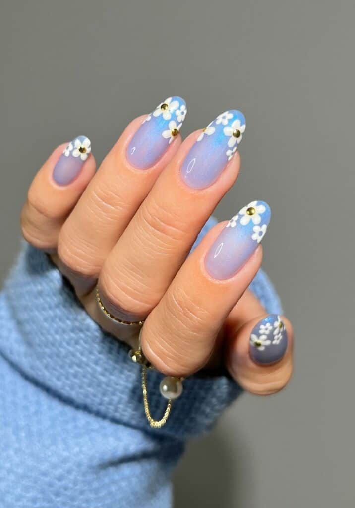 Sheer Nude Oval Wildflower Tips Sheer Nude Oval Wildflower Tips — Wildflower Nails 2027