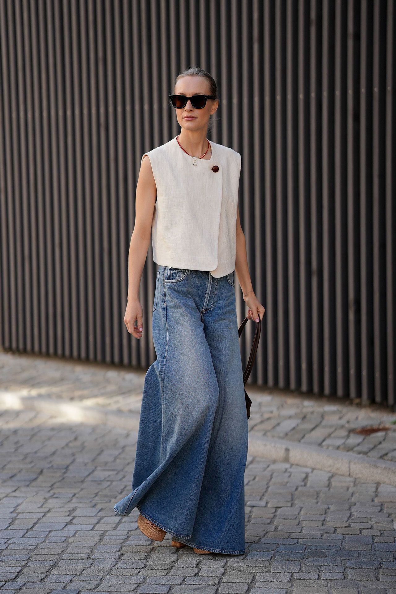 How to style wide-leg jeans like a fashion pro this spring | Glamour UK