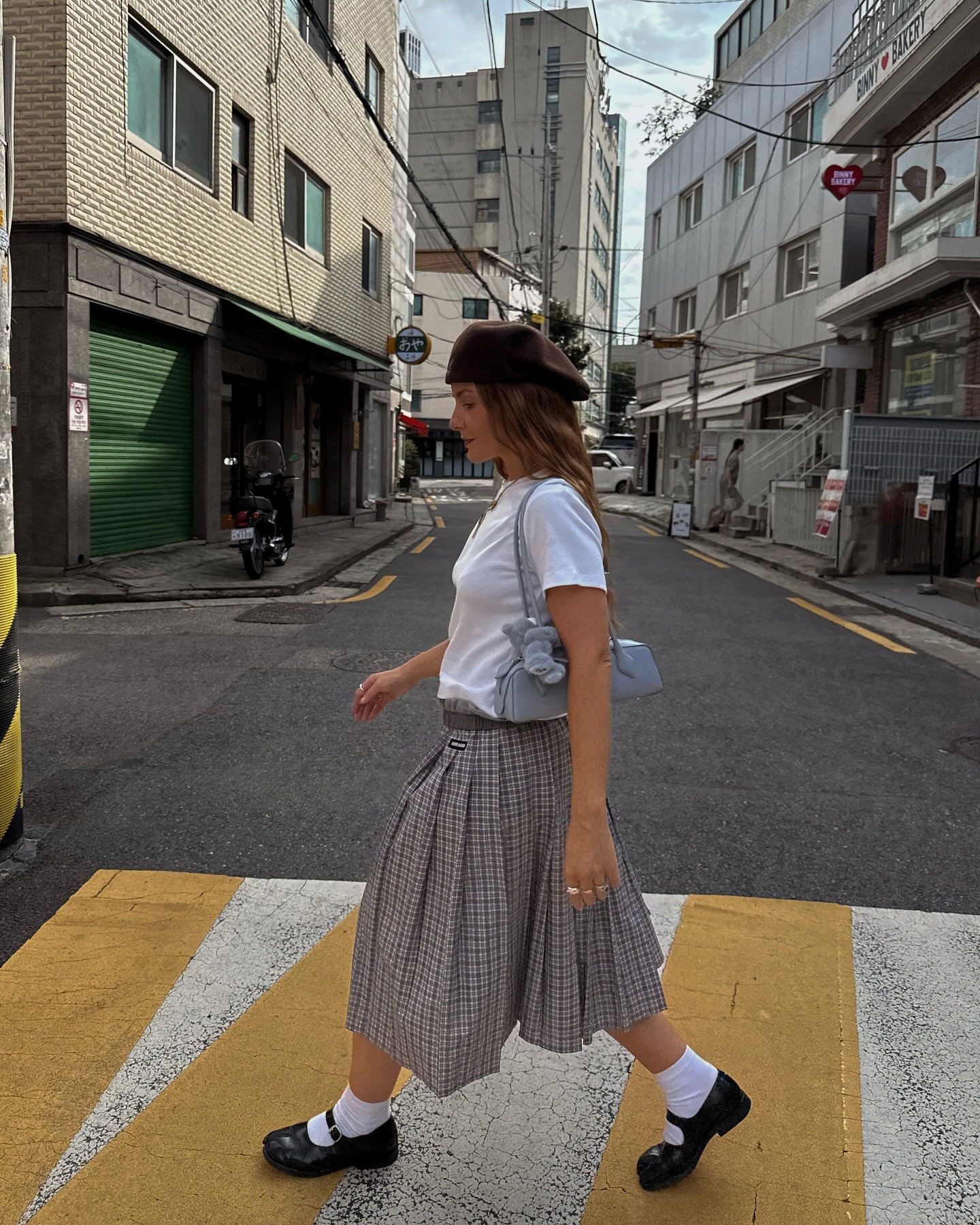 Preppy Chic: Plaid Skirt with Mary Janes and Beret Preppy Chic: Plaid Skirt with Mary Janes and Beret — TikTok Outfits 2027