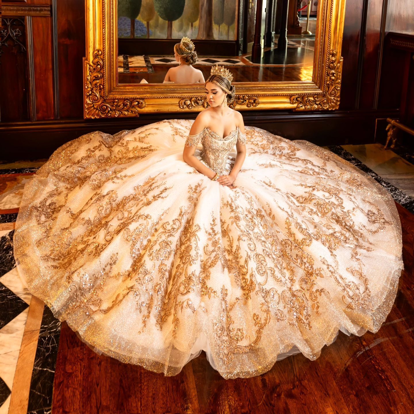 Gold Quinceanera Color Champagne Vestidos De 15 Mumuleo Shiny Champagne Quinceanera Dresses Luxury Style