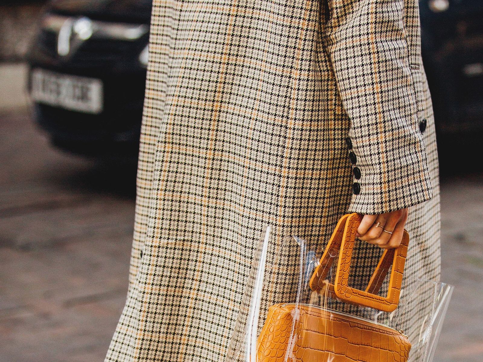 Street Style: How To Wear A Clear Bag | British Vogue | British Vogue