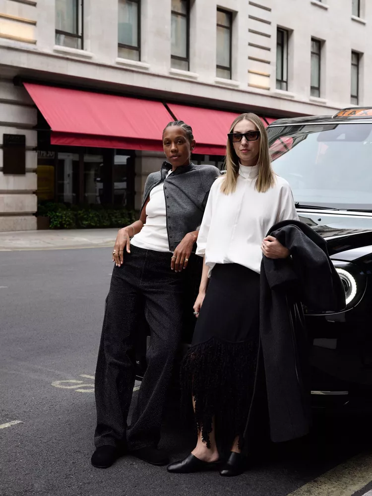 Charcoal Coat: Fashion Week Edge with Fringed Skirt Charcoal Coat: Fashion Week Edge with Fringed Skirt — Charcoal Outfits 2027
